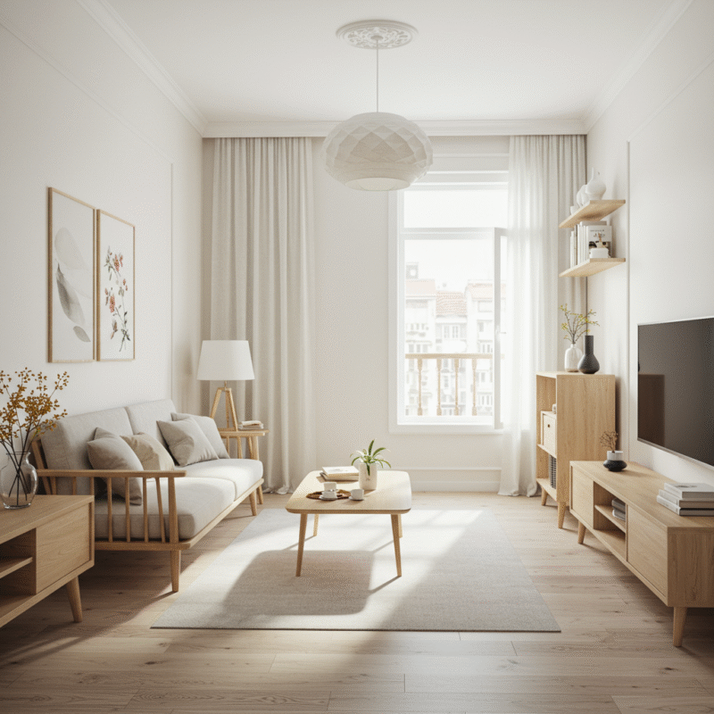 Chọn Tông Màu Sáng – Mẹo Sắp Xếp Nội Thất Tăng Hiệu Ứng Rộng Rãi