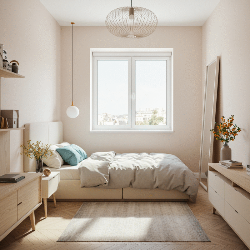 Dùng Gương Trang Trí – Cách Sắp Xếp Nội Thất Nhân Đôi Diện Tích Thị Giác