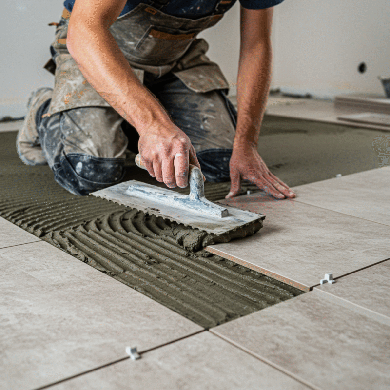 Tỷ Lệ Pha Xi Măng Lát Gạch, Ốp Gạch