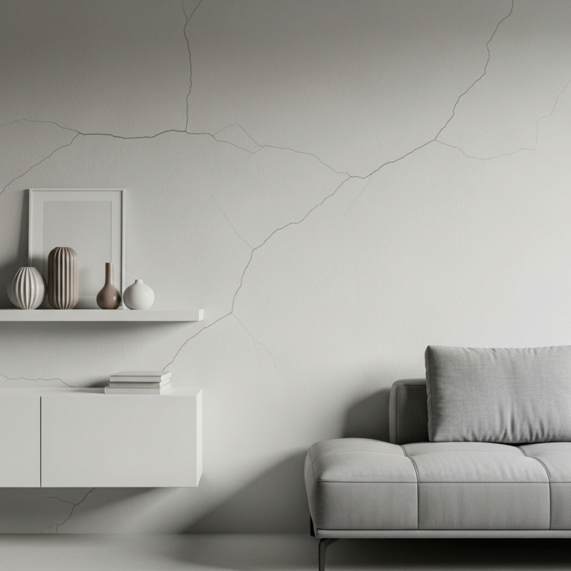 Nhà xây xong bị nứt do co ngót – Khi thợ bỏ quên khe co giãn