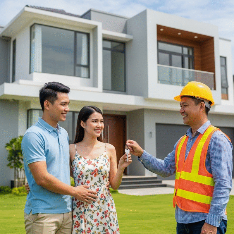 Lợi ích vượt trội của xây nhà trọn gói