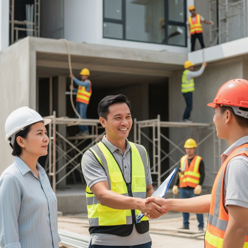 Chọn đơn vị thi công uy tín, Giám Sát Thi Công