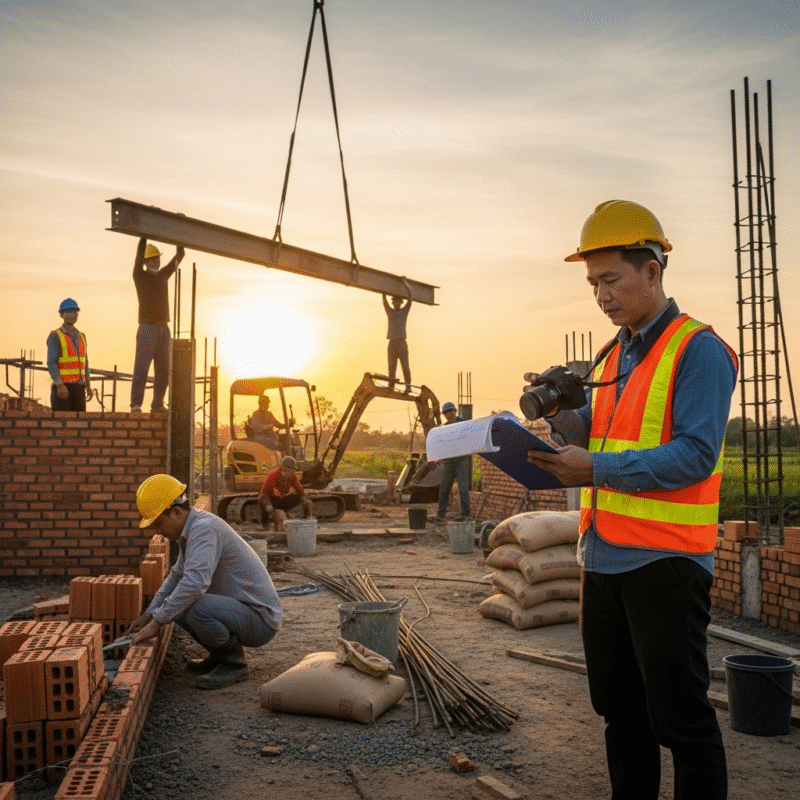 Lập kế hoạch giám sát định kỳ, Giám Sát Thi Công