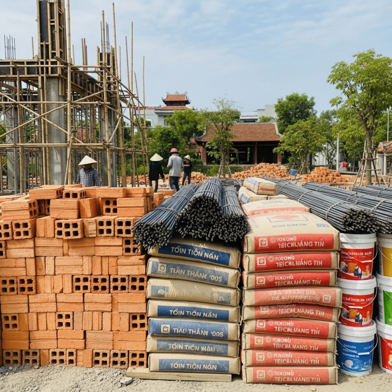 Lựa chọn vật liệu thông minh, Kinh Nghiệm Xây Nhà