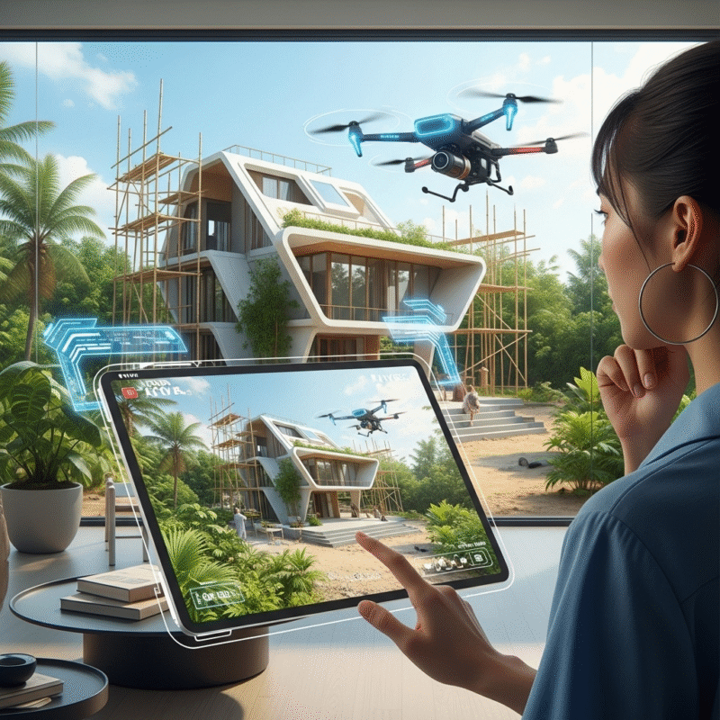 Ứng dụng công nghệ để quản lý xây nhà