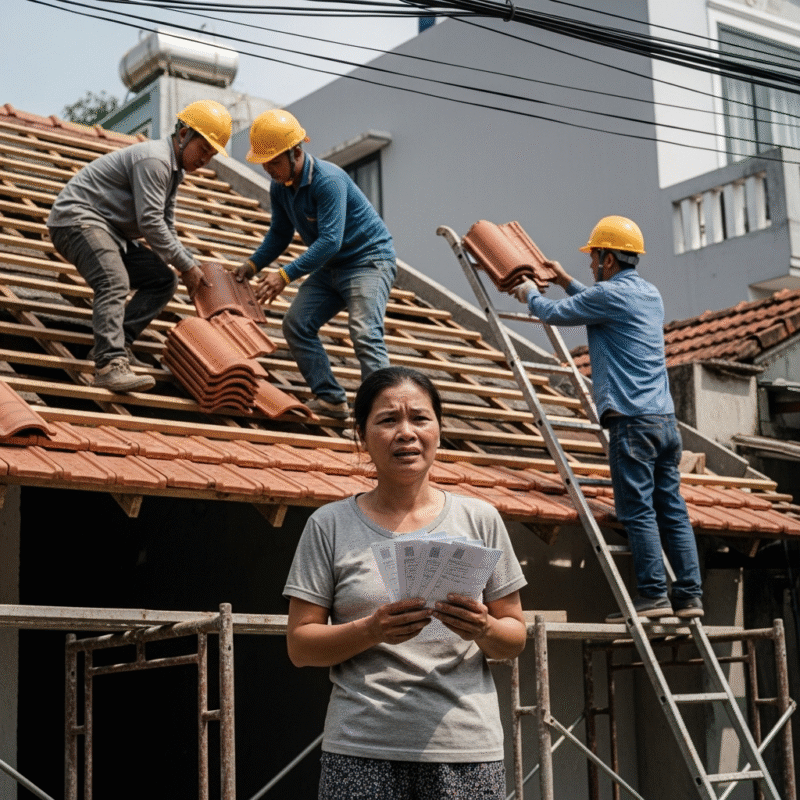 Nguyên nhân khiến chi phí bị “đội giá”, thi công phần thô