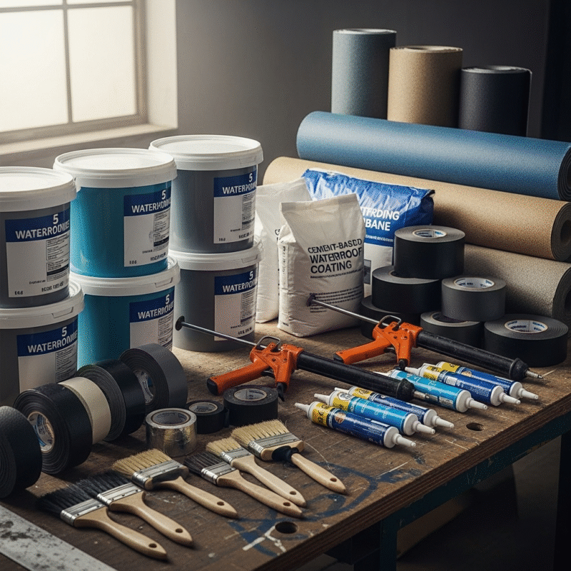 Lựa chọn vật liệu chống thấm phù hợp từng khu vực, Chống Thấm Nhà Vệ Sinh