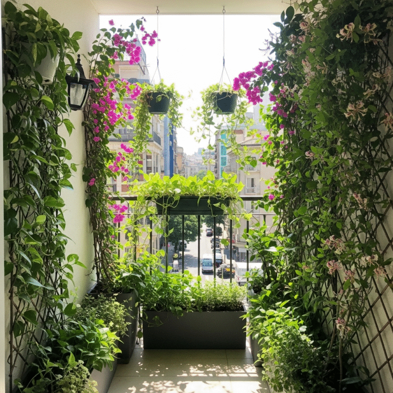 Ban công và giếng trời – Khu vực kích hoạt tài lộc