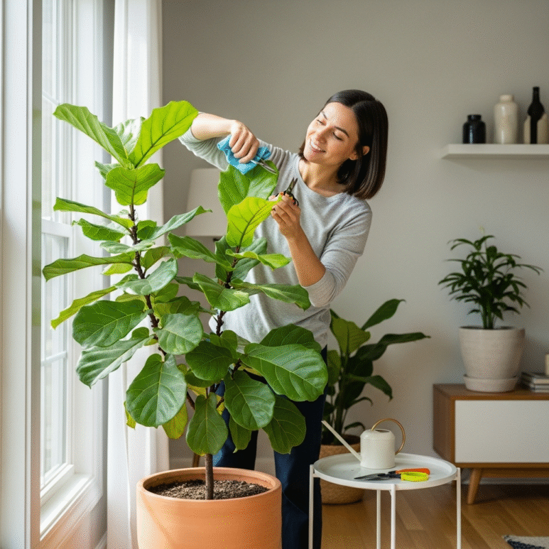 Những lưu ý khi bố trí cây xanh trong nhà