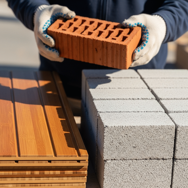 Tiêu chí lựa chọn vật liệu xây dựng bền vững