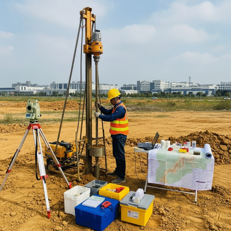 Không khảo sát địa chất và hiện trạng kỹ lưỡng, thiết kế nhà xưởng