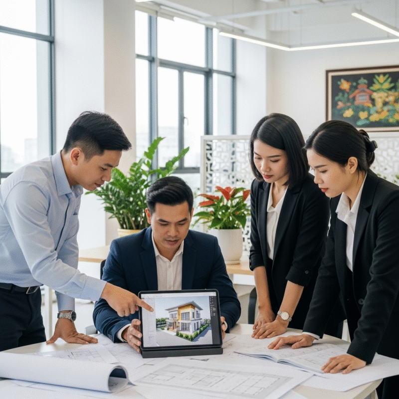 Chọn đơn vị thiết kế & thi công uy tín, Kinh Nghiệm Xây Nhà