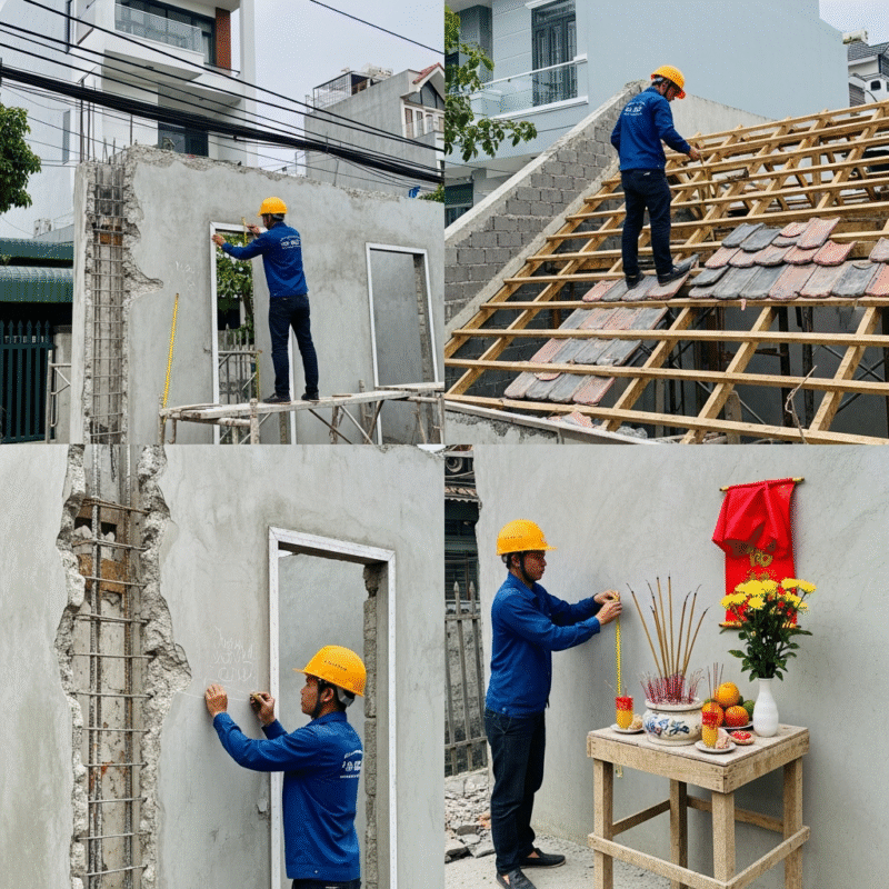 sửa nhà, Những hạng mục nên xem tuổi