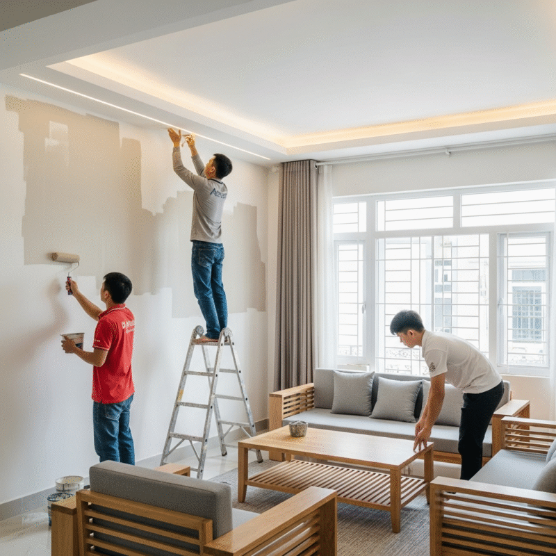 sửa nhà, Những hạng mục KHÔNG cần xem tuổi