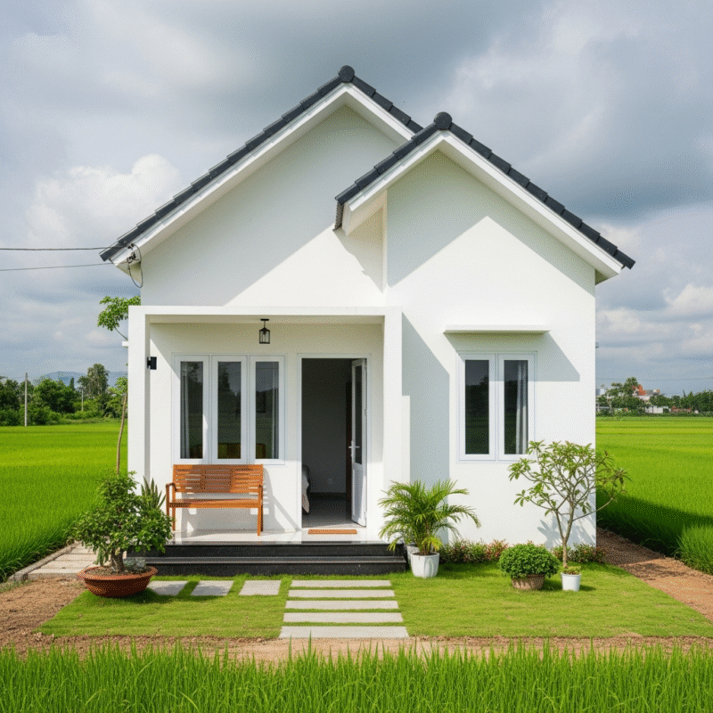 Mẫu nhà cấp 4 đẹp đơn giản 150–200 triệu