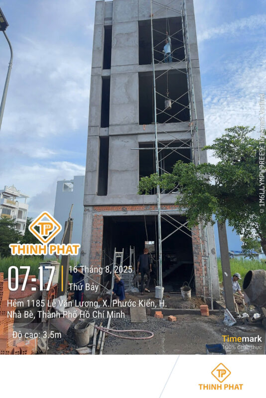 Lưu ý khi xây nhà phần thô