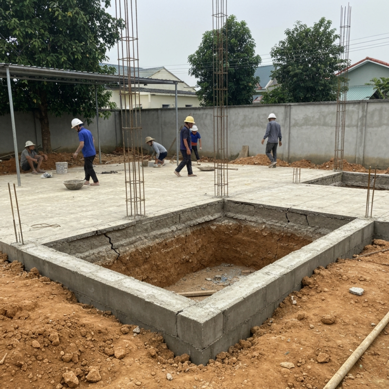 Thi công móng nhà (5)
