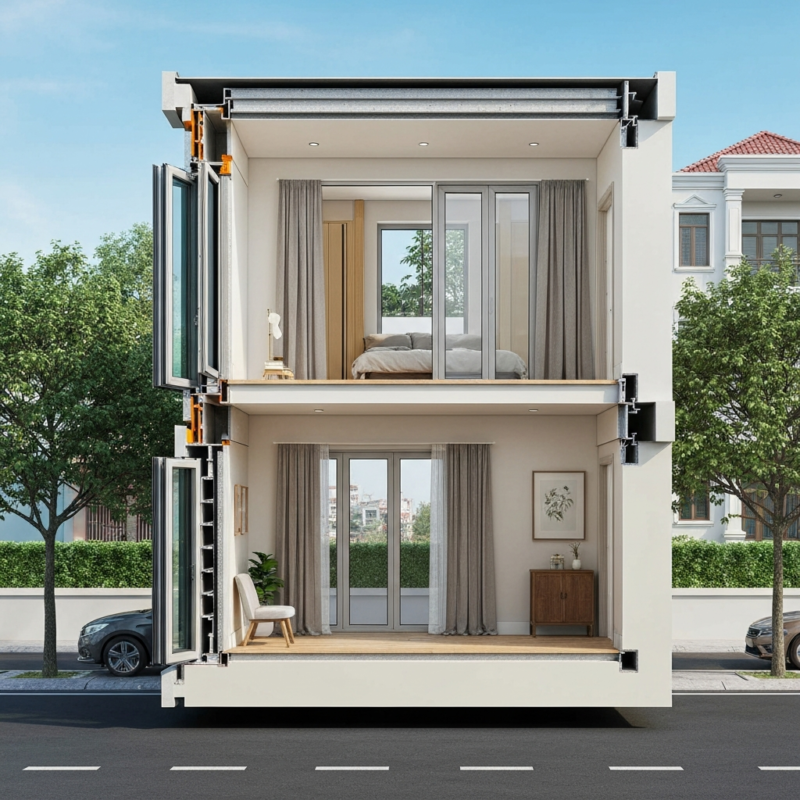 thiết kế nhà ở hiện đại (5)