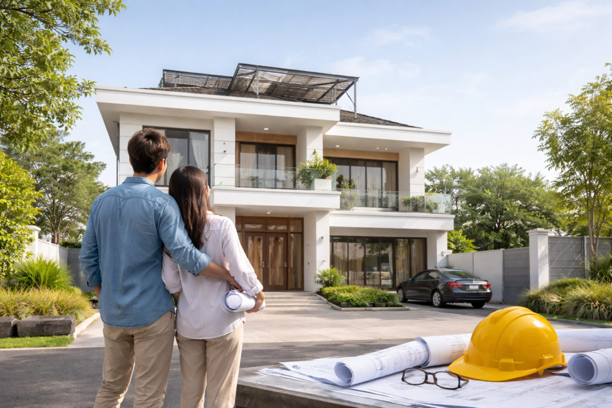 lần đầu xây nhà 7 lưu ý cần tránh
