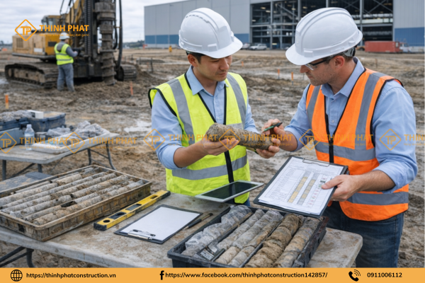 kiểm tra ổn định của nền móng yếu trước khi thi công