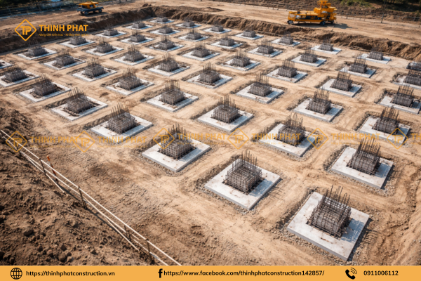 làm phần móng như thế nào khi nền yếu
