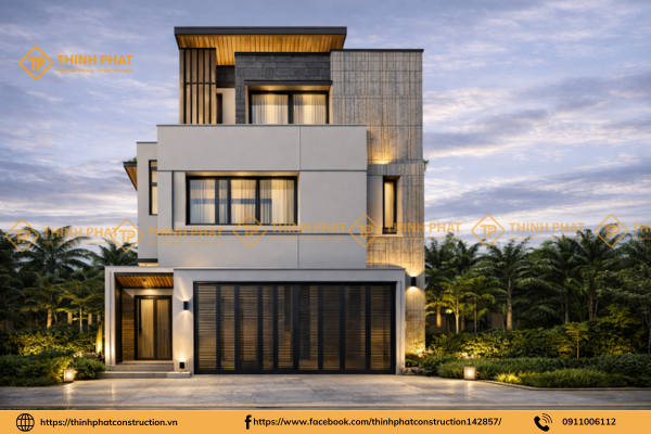 nhà phố xây nhà trọn gói