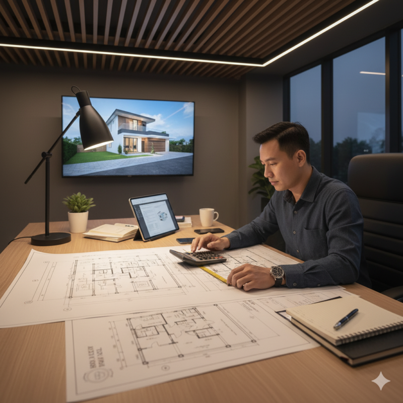 Tổng Quan Chi Phí Xây Nhà 1 Tầng 100m2 Năm 2026