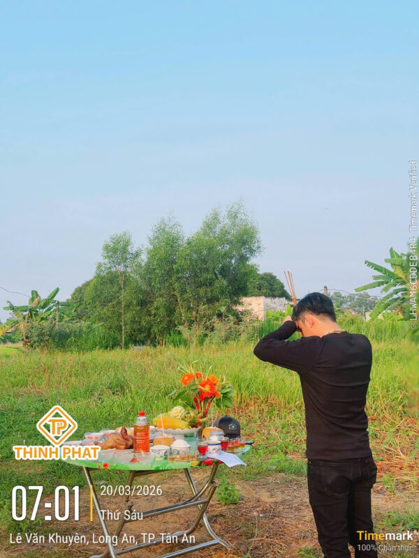 lễ cúng động thổ nhà chị dương - long an 