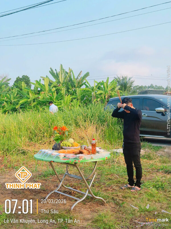 mâm lễ cúng khởi công